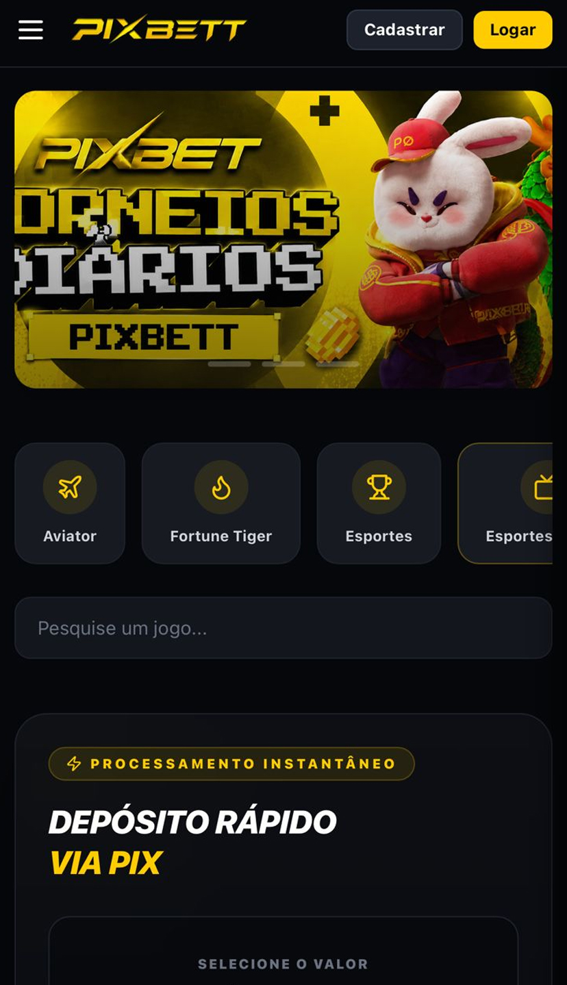 Passo 1: Acesse o site